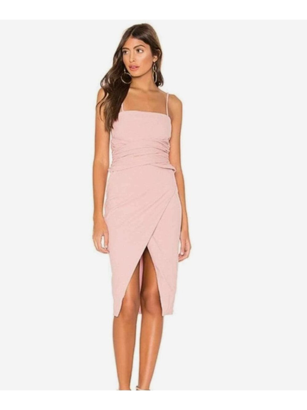 Privacy Please Rhoda Ribbed Slip Dress Mauve Pink REVOLVE Small